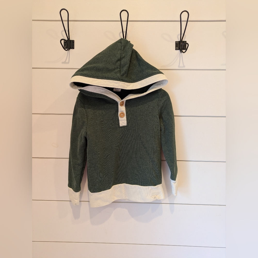 Little Road Co Green Hoodie, 5Y